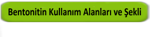 Bentonit Kullanım Alanları